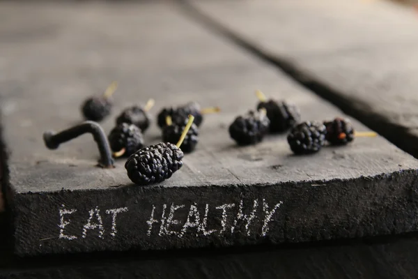 Eat healthy inscription. Diet, Detox, Clean Eating or Vegetarian concept.