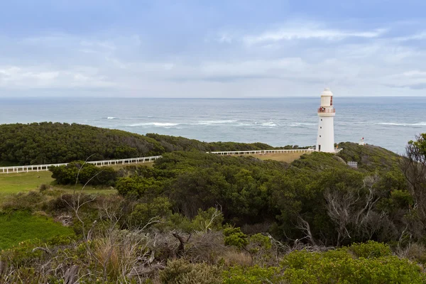 Cape Otway lighthouse at Great Ocean Road in Victoria, Australia