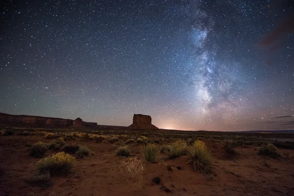 Night at the Monument Valley.