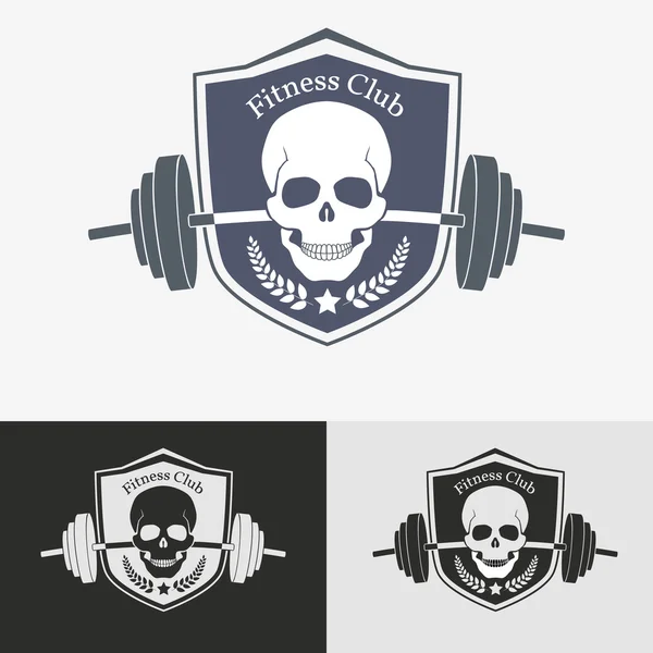 Athletic gym logo concept.