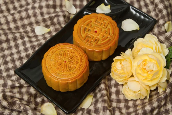 Chinese Moon cake,food for Chinese mid-autumn festival