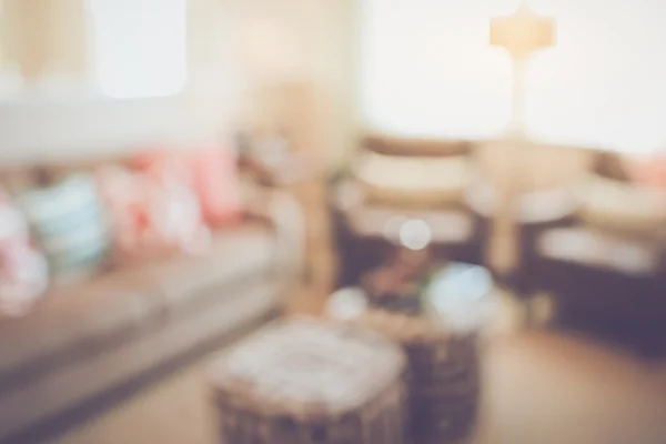 Blurred Living Room with Couches applying Retro Instagram Style