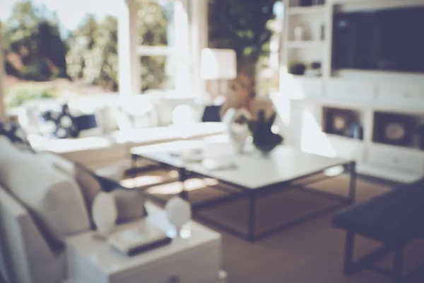 Blurred Modern Living Room