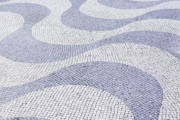 Typical stone floor of Lisbon