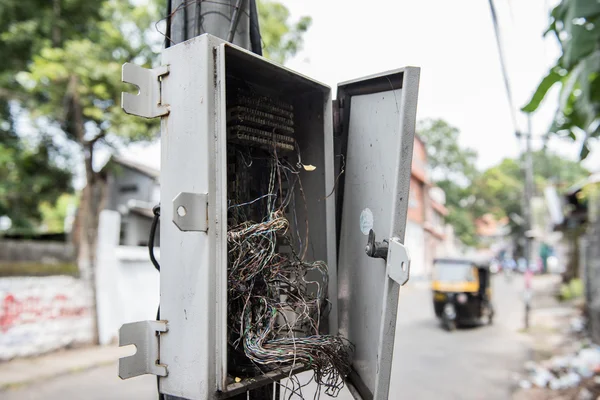 Cable Wires in Electric Box