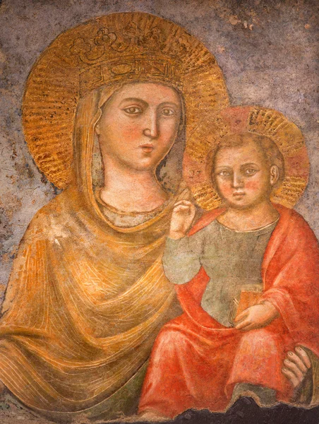 ROME, ITALY - MARCH 25, 2015: The fresco 