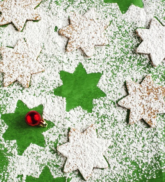 Sweet bakery. Abstract Christmas food background with cookies
