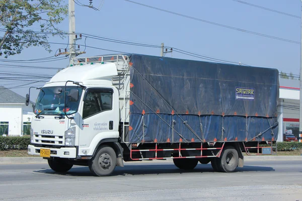 Cargo truck of Chanida Transport  Company.