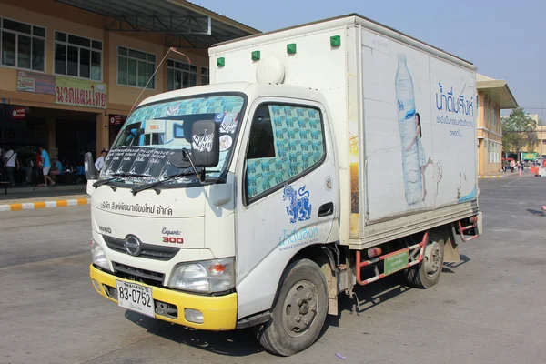 Container car of Singha Drinking Water.