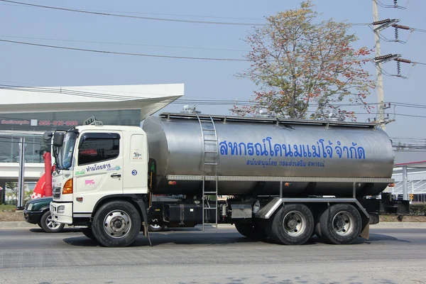 Milk Tank Truck of Maejo Dairy cooperatives.