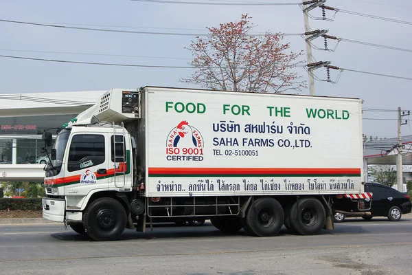 Cargo truck of Saha Farms Company.