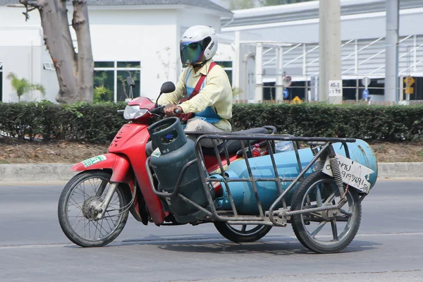 Private Motorcycle for delivery gas