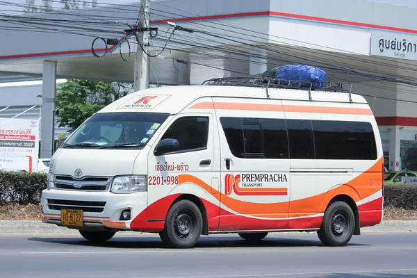 Prempracha company van. Route Phrow  and Chiangmai.