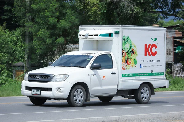Refrigerated container Pickup truck of KC Transport Company