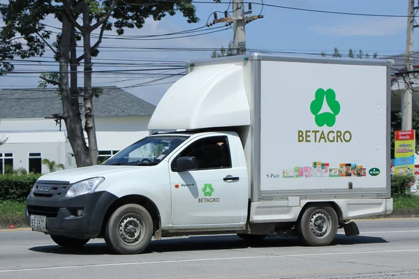Refrigerated container Pickup truck of Betagro Company.