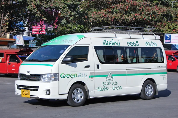 Van of Greenbus company