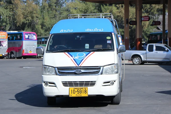 Van of Greenbus company