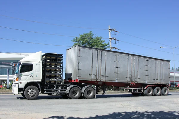 Private container Trailer Truck.