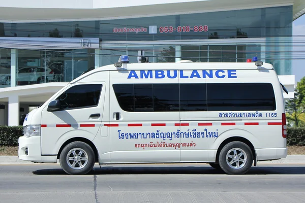 Ambulance van of Thanyarak Hospital