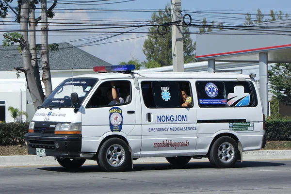 Ambulance van of Nongjom Subdistrict Administrative Organizatio