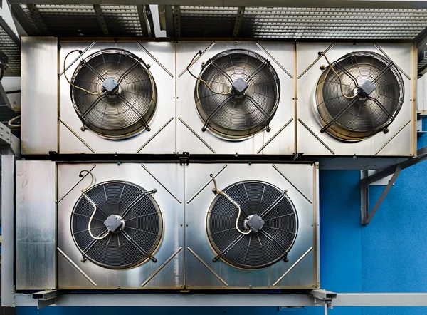 Industrial air conditioning units.