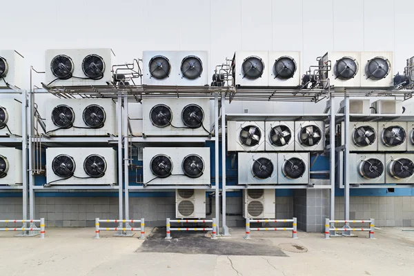 Industrial air conditioning units.