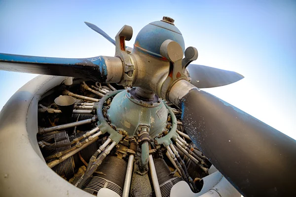 Piston aircraft engine, propeller