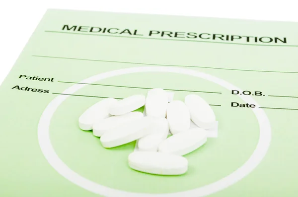 Pills on medical prescription