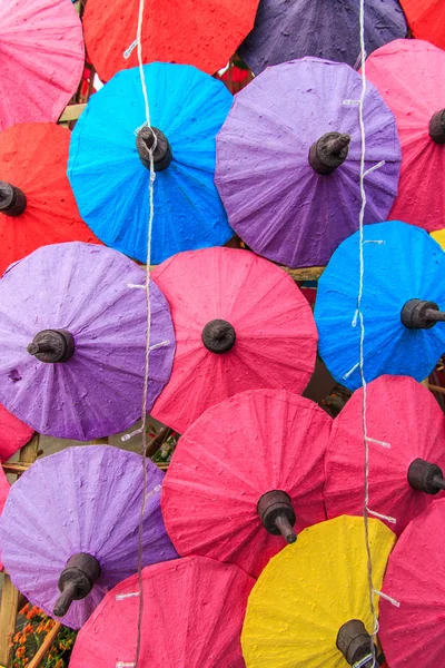 Paper umbrellas in  Thailand