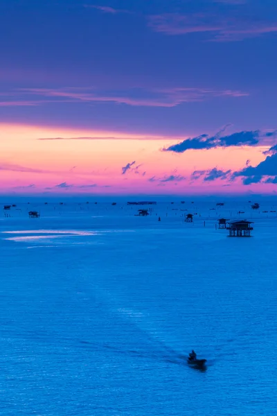 Sea houses in Gulf of Thailand