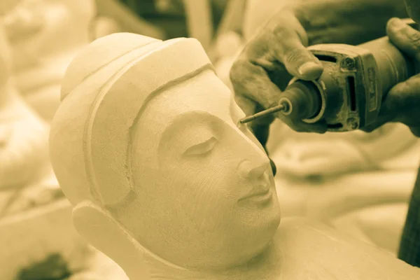 Marble of statue Buddha