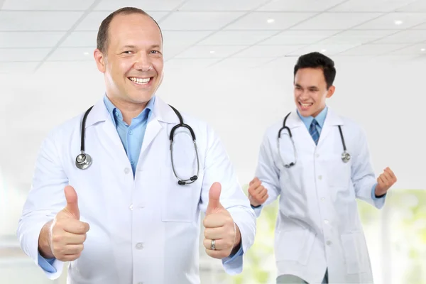 Medical doctors happy smile