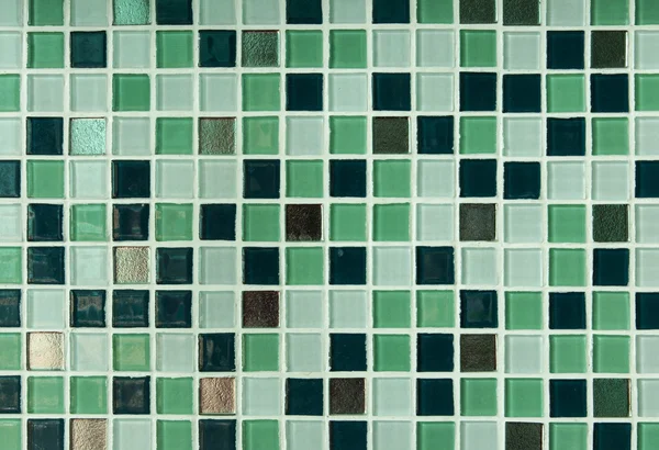 Blue mosaic tile seamless