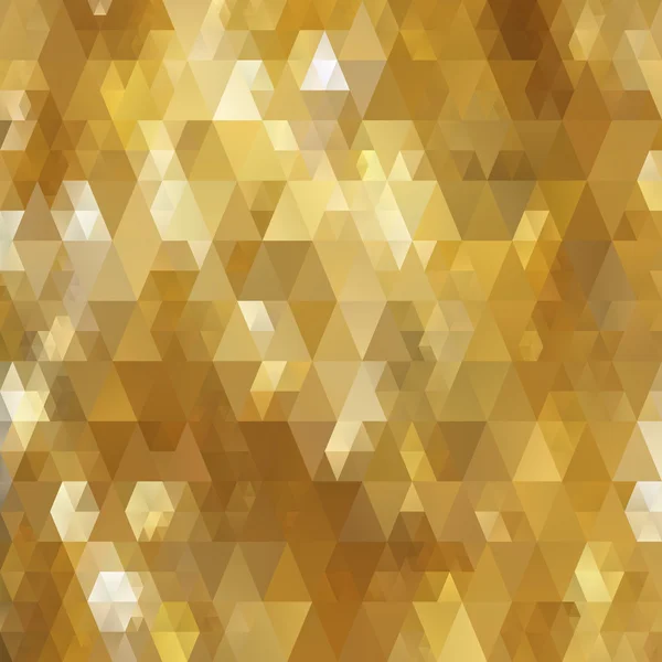 Abstract triangle gold texture