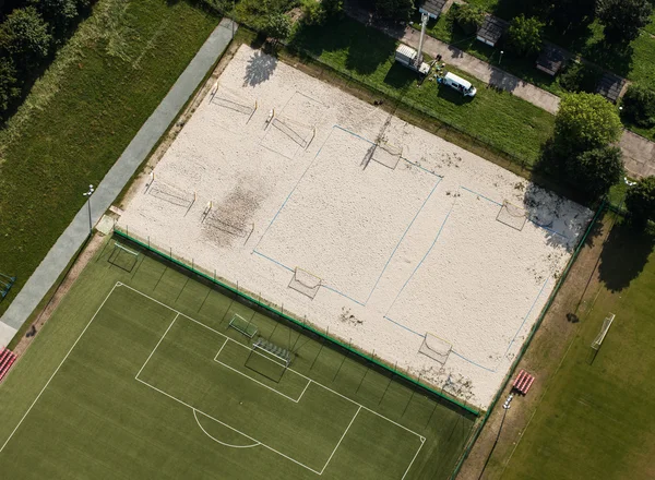 Aerial view of sport complex