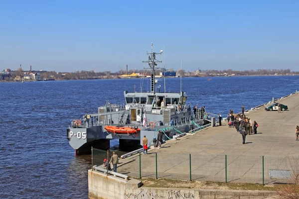 Latvian patrol ship 