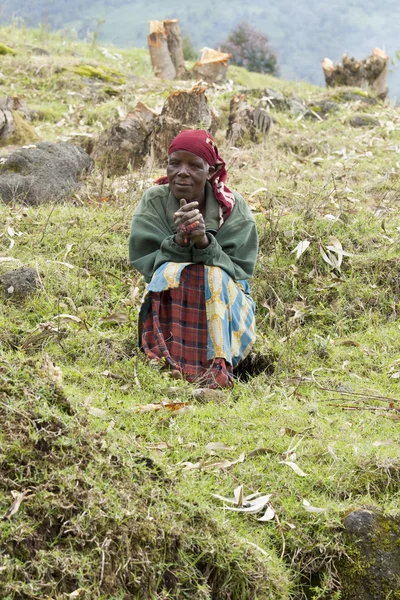 African old woman - Rwanda