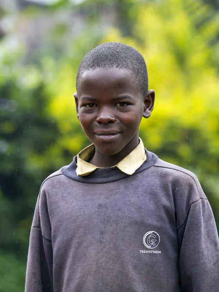 African boy in Rwanda