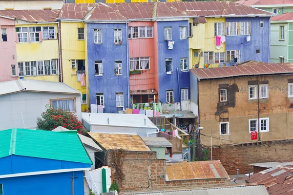 Valparaiso colored houses