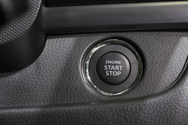 Car engine start and stop button