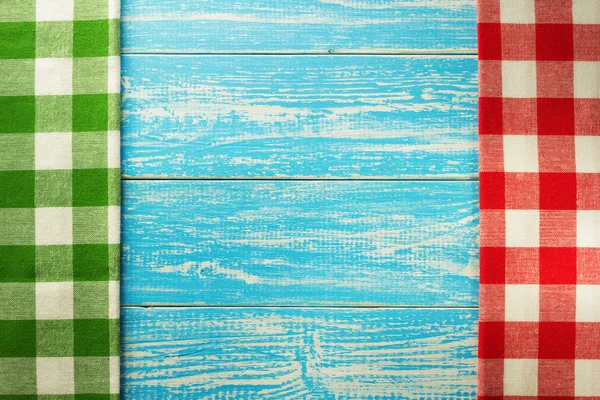 Cloth napkin on wood