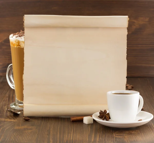 Coffee concept background
