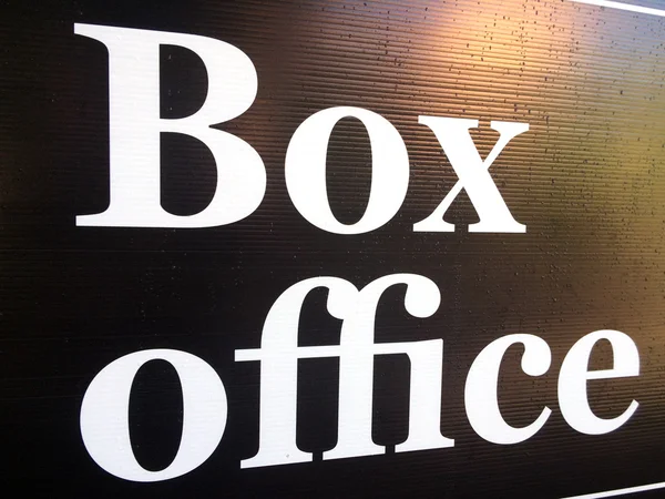 Box Office sign