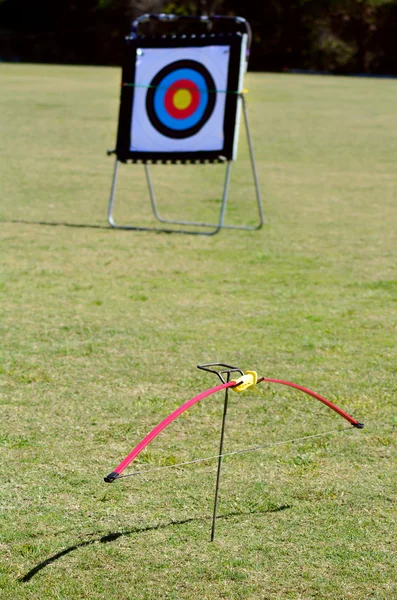 Archery bow and a target