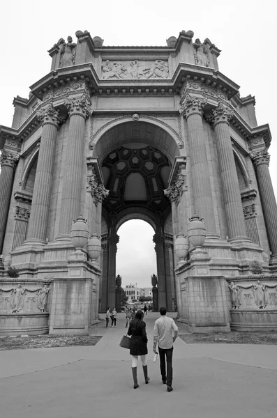 Visitors at Palace of Fine Arts Theatre