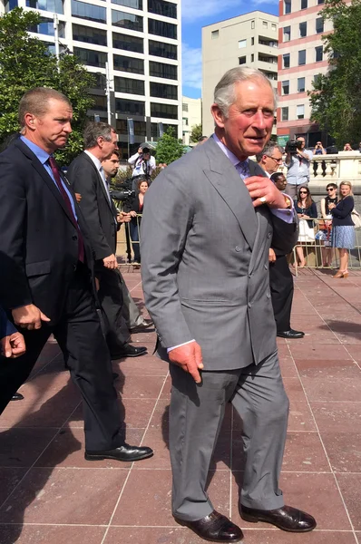 Prince of Wales visit to Auckland New Zealand