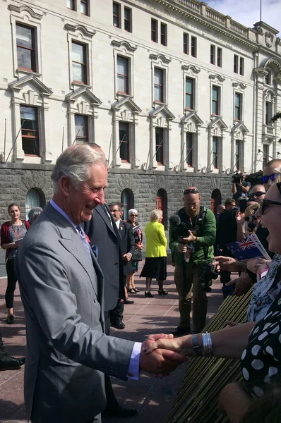Prince of Wales visit to Auckland New Zealand