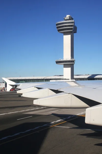 Air Traffic Control Tower at John F Kennedy International Airport.