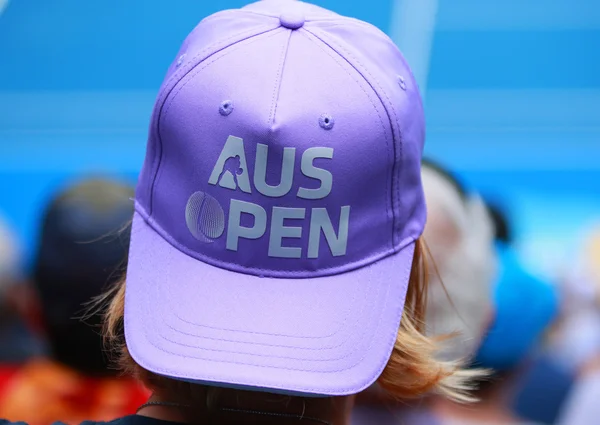 Tennis fan during Australian Open 2016 at Australian tennis center in Melbourne Park