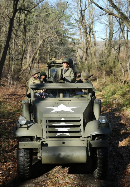 The M3A1 Scout Car during Armor Experience event at the Museum of American Armor